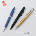 promotional custom logo smart ballpoint pen black luxury stylus pen stylus tip